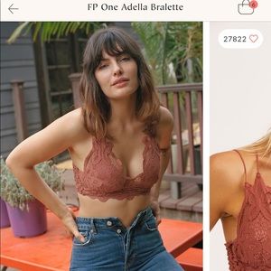 ✨FP One Adella Bralette in Copper Size XL✨